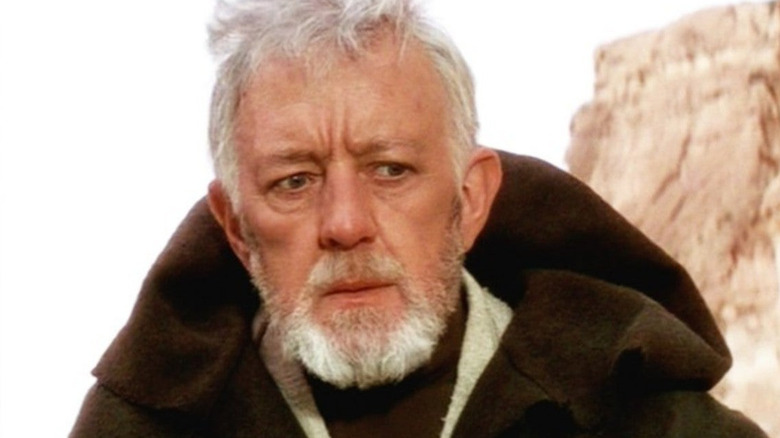 Obi-Wan Kenobi ponders a question in 