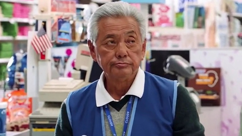 Brett stares disapprovingly in "Superstore"