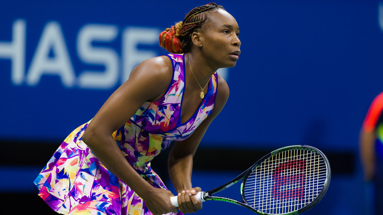 Venus Williams playing tennis