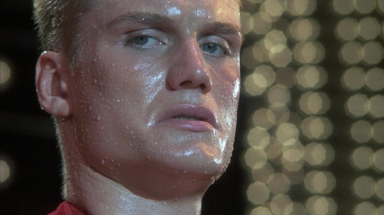 Ivan Drago glaring