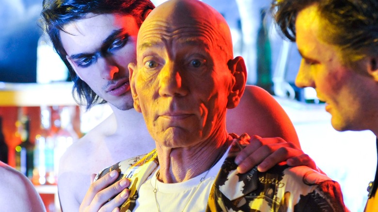 Karl being comforted in "Killing Bono" (2011)