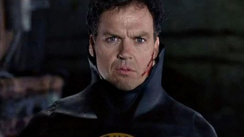 Batman without his cowl