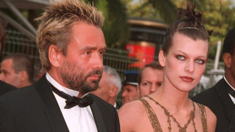 Luc Besson and Milla Jovovich