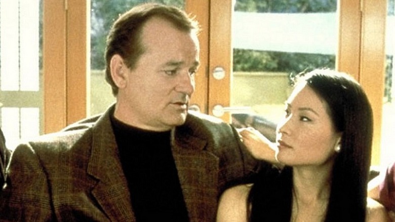 Bill Murray and Lucy Liu