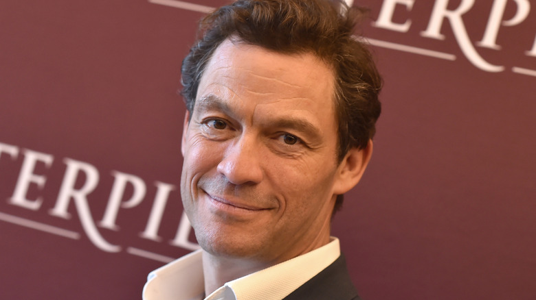 Dominic West smiling
