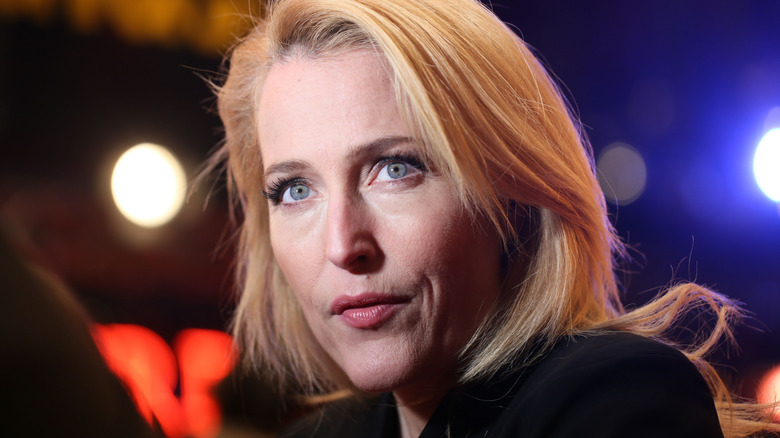 Gillian Anderson at event