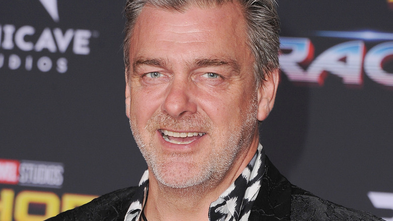Ray Stevenson smiling