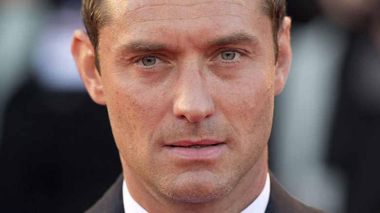 Jude Law on red carpet