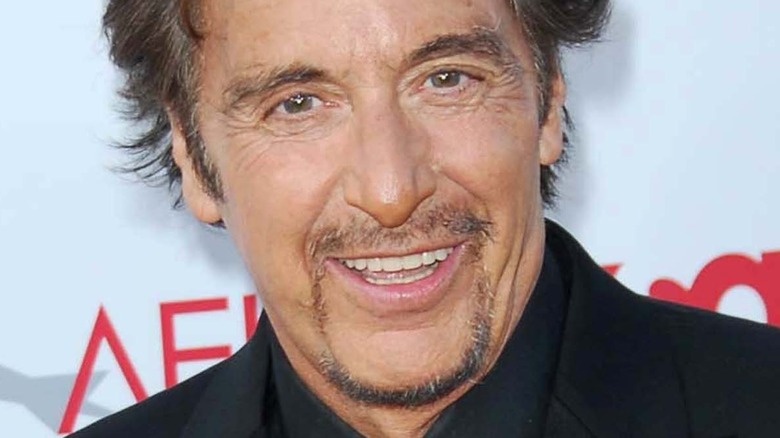 Al Pacino smiles