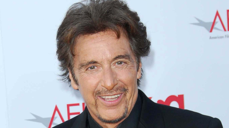 Al Pacino smiles