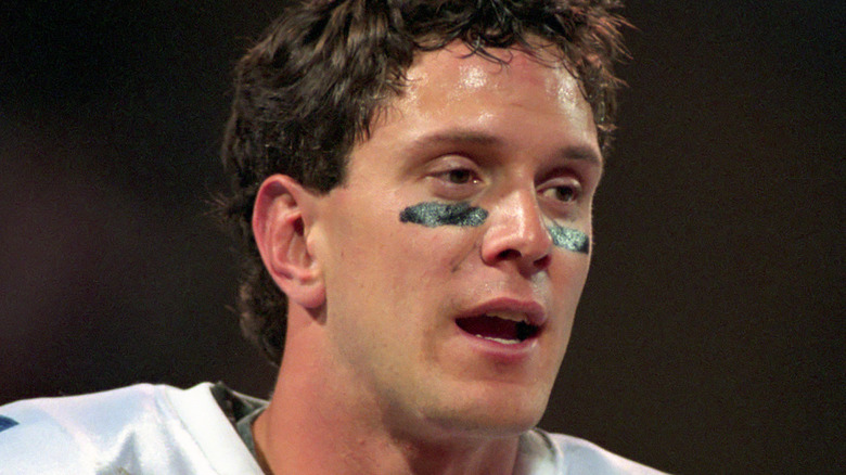 Drew Bledsoe playing for New England Patriots 1994