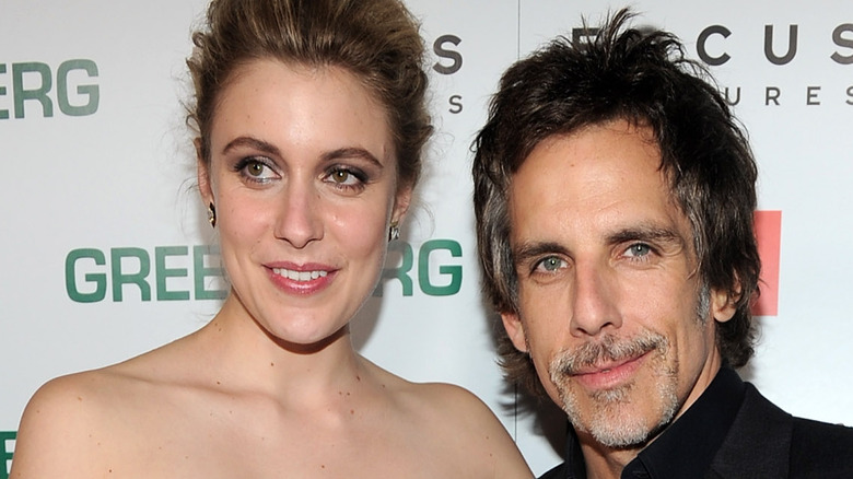 Greta Gerwig near Ben Stiller Greenberg premiere