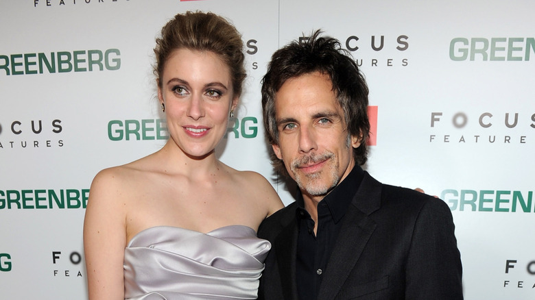 Greta Gerwig near Ben Stiller Greenberg premiere
