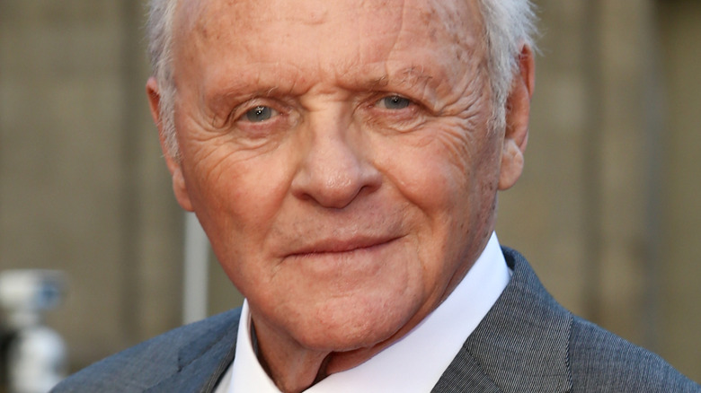 Anthony Hopkins smiling