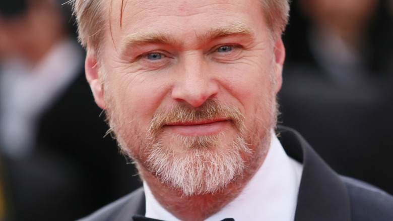 Christopher Nolan smiling