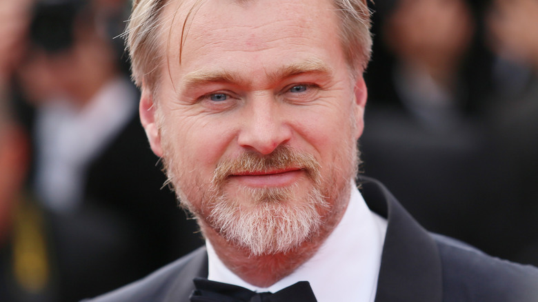 Christopher Nolan smiling