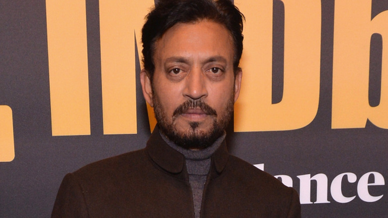 Irrfan Khan on the red carpet