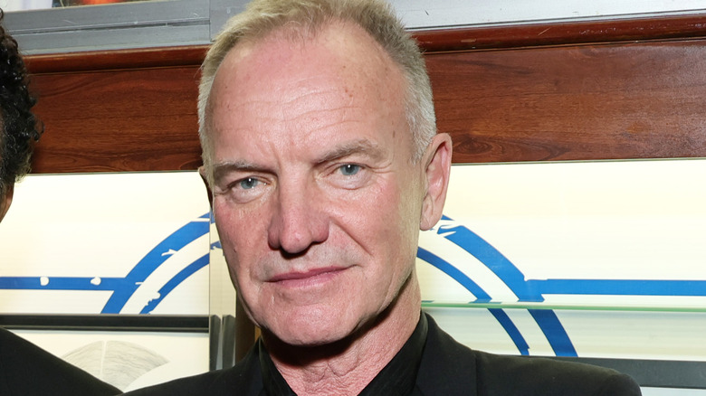 Sting smiles