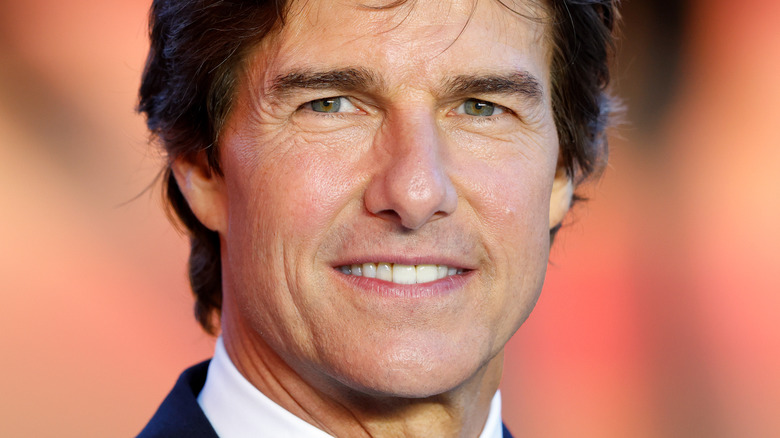 Tom Cruise smiling