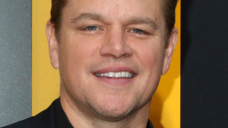 Matt Damon smiling
