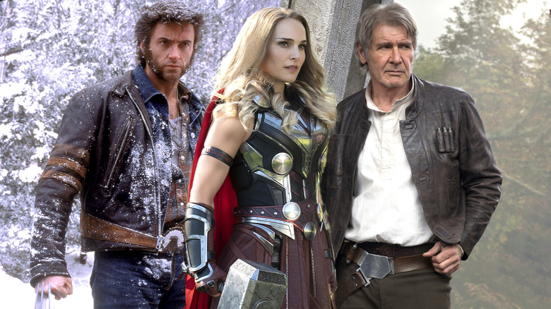 Hugh Jackman, Natalie Portman, Harrison Ford