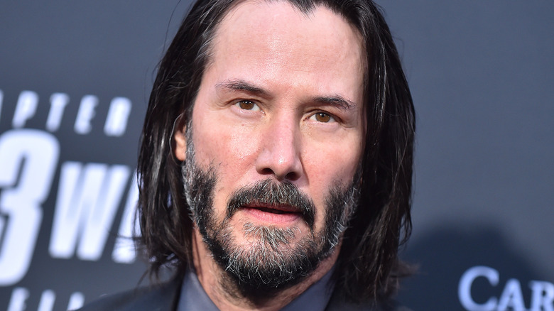 Keanu Reeves on the red carpet