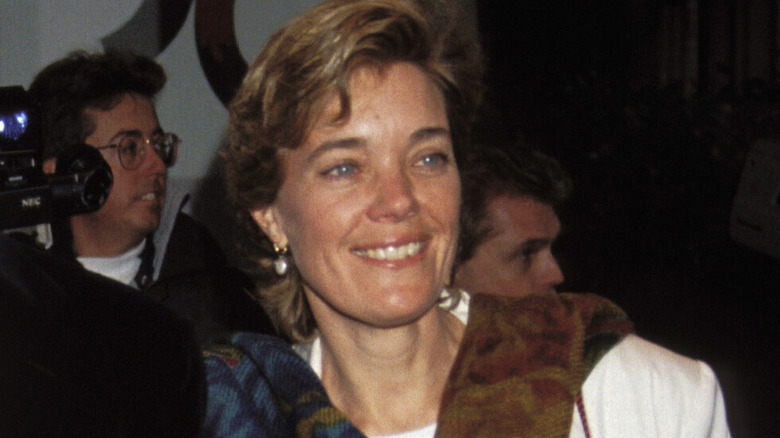 Berry Berenson out on the town