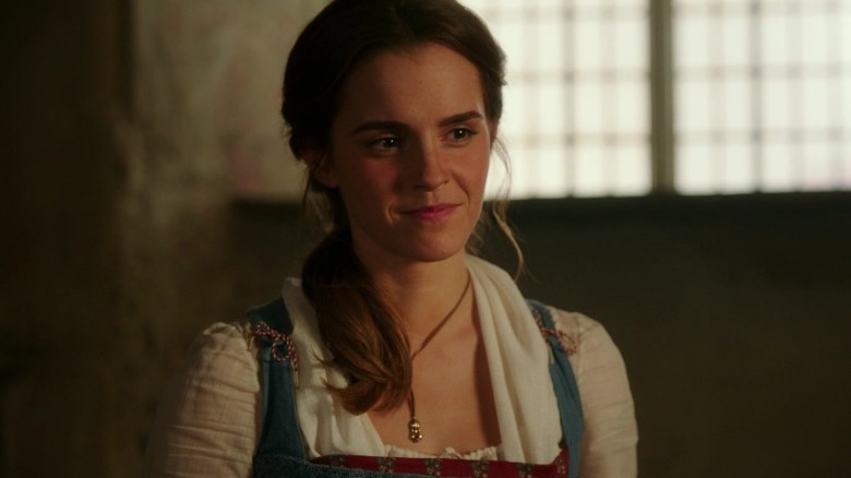 Belle in her inventing workshop