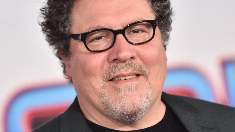 Jon Favreau smiles