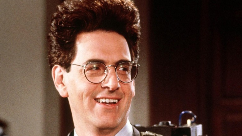 Egon smiles