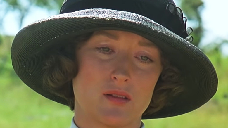 Streep distressed in Out of Africa