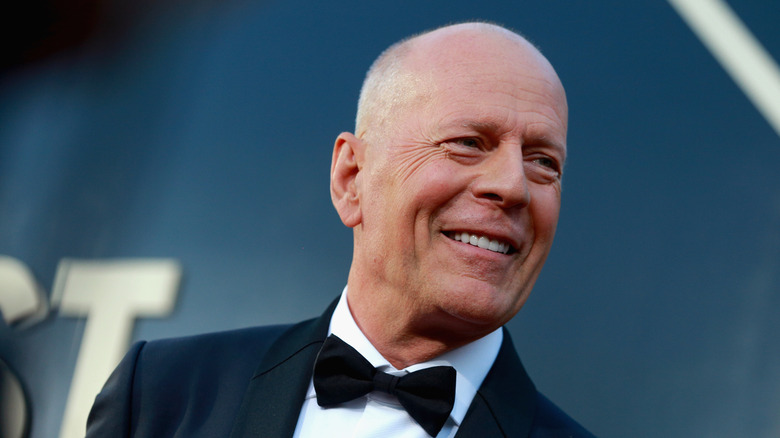 Bruce Willis smiling