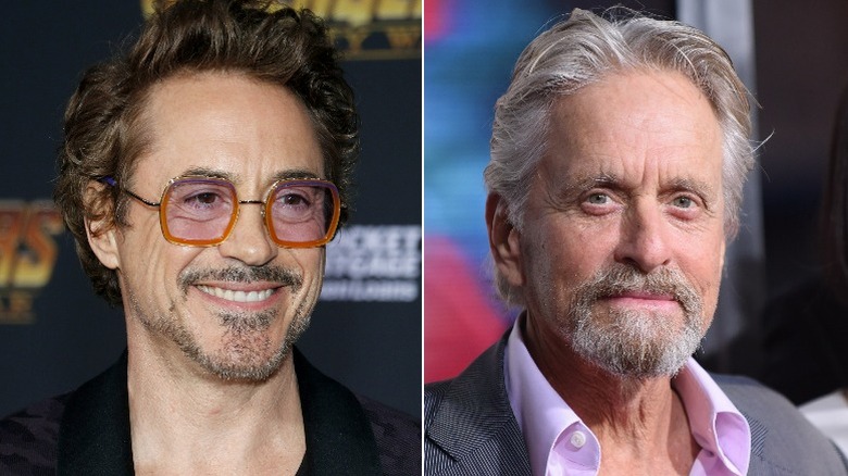 Robert Downey Jr. and Michael Douglas