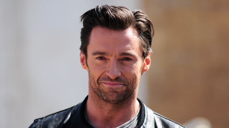 Hugh Jackman at a film premiere