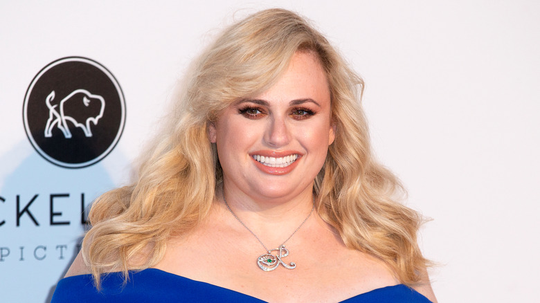 Rebel Wilson smiles