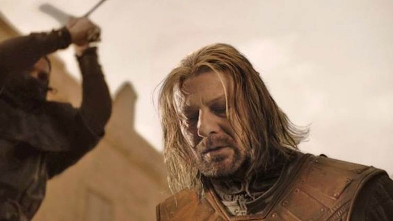 Ned Stark about to die