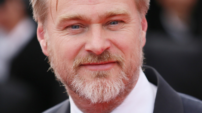 Christopher Nolan smiling