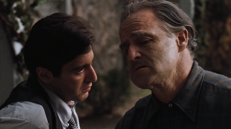 Al Pacino and Marlon Brando