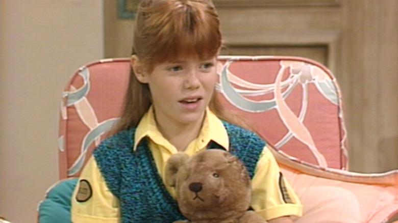 Jenny Lewis as a kid in The Golden Girls