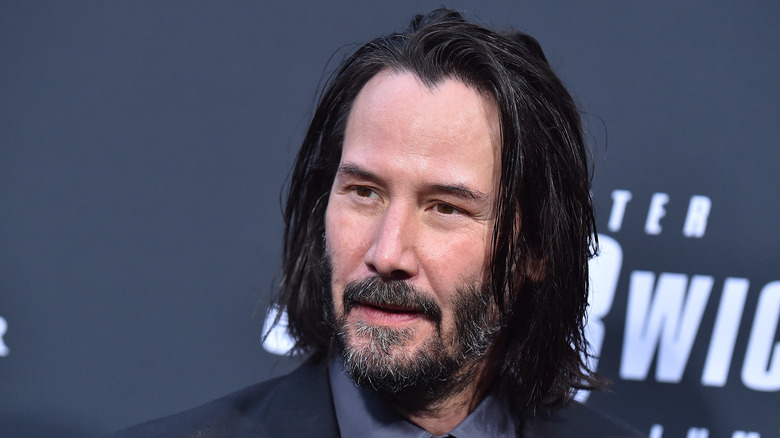 Keanu Reeves looks ahead