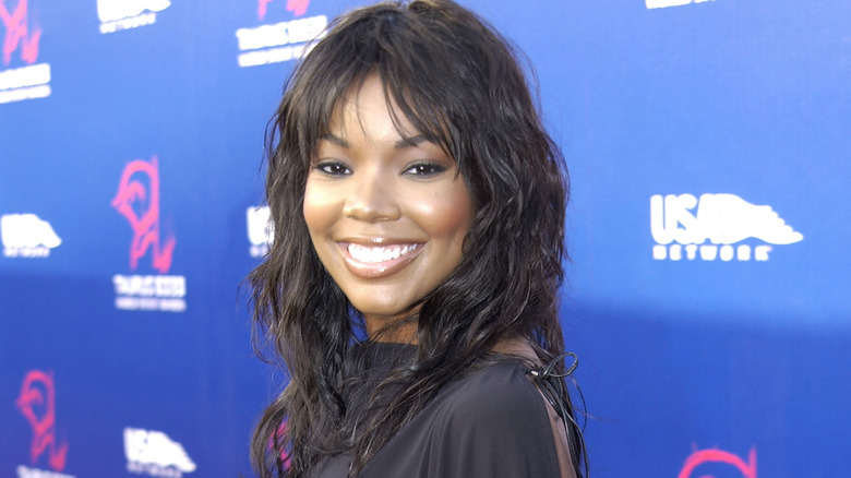 Gabrielle Union grinning