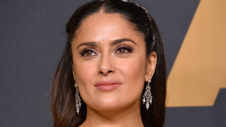 Salma Hayek smiling