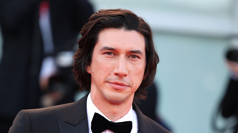 Adam Driver in a tuxedo