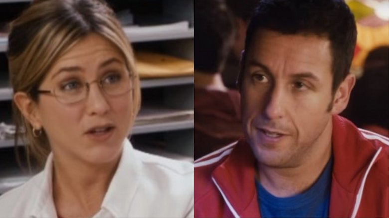 Jennifer Aniston and Adam Sandler in Just Go With It