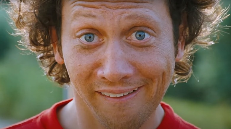 Deuce Bigalow smirking
