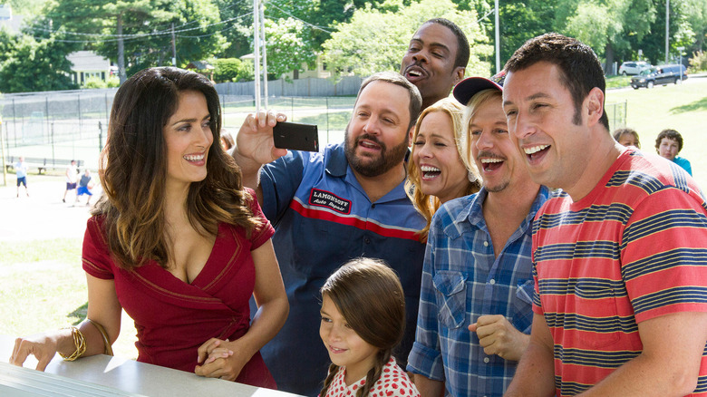 A group photo in Grown Ups 2