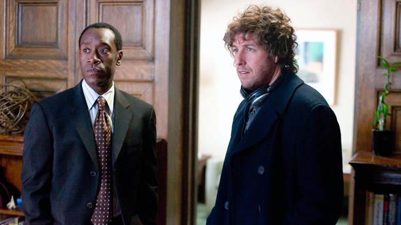 Don Cheadle and Adam Sandler bonding