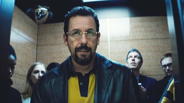 Adam Sandler preparing to win