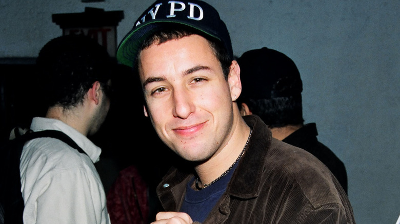 Young Adam Sandler during 1995 MTV Rock the Vote in Los Angeles, California