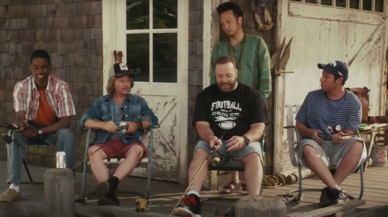 The cast of Grown Ups
